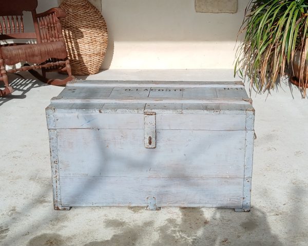 Ancienne caisse en bois n°11961