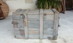 Ancienne grande caisse en bois n°11963