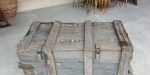 Ancienne grande caisse en bois n°11963