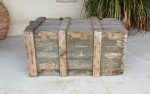 Ancienne grande caisse en bois n°11963