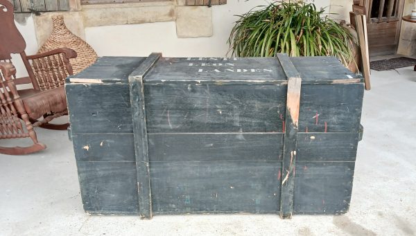 Ancienne grande caisse en bois n°11964