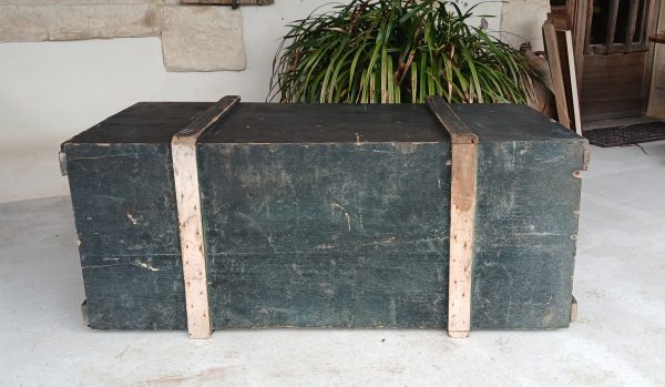 Ancienne grande caisse en bois n°11964