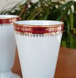 Lot de 3 mazagrans en porcelaine de Limoges n°11974