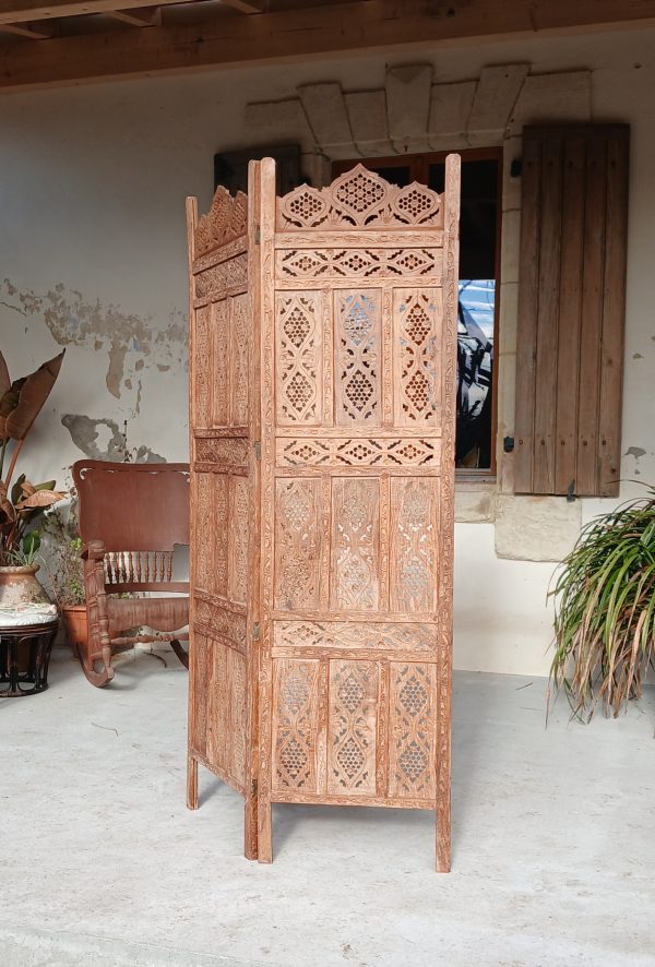 Paravent en bois exotique n°11966