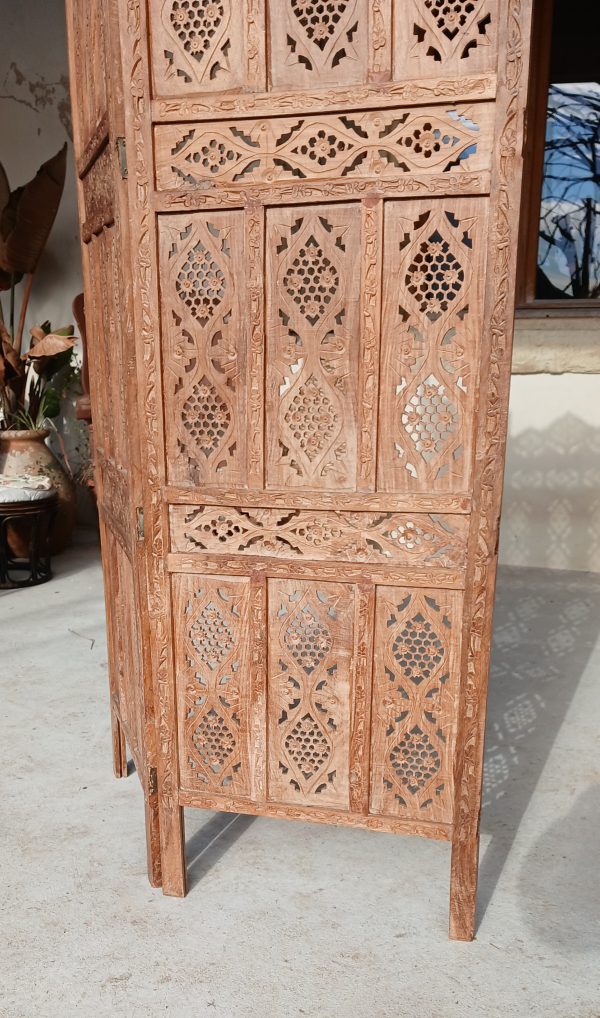 Paravent en bois exotique n°11966