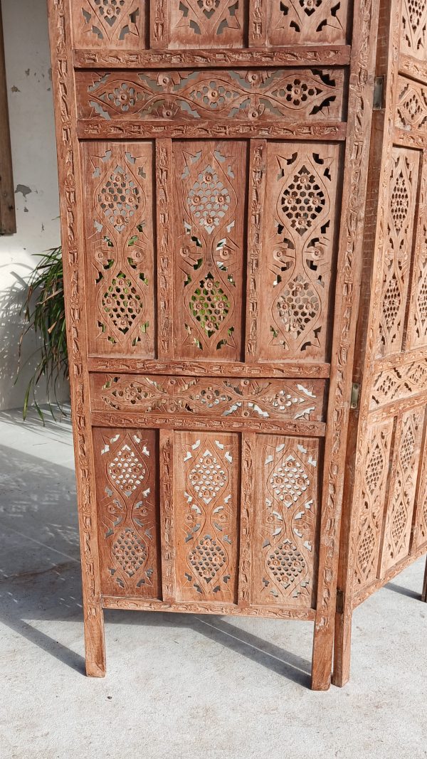 Paravent en bois exotique n°11966