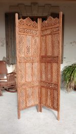 Paravent en bois exotique n°11966