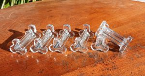 Lot de 6 porte-couteaux vintages n°11980