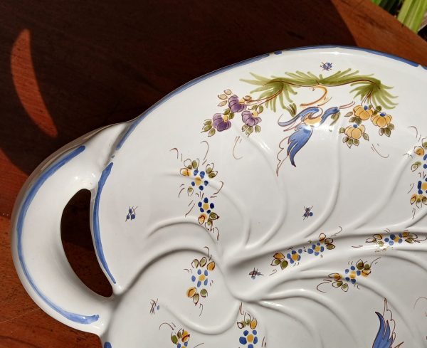 Grande coupe en faïence de Moustiers n°11982