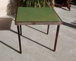 Table de bridge vintage Meblutil a restaurer n°11993