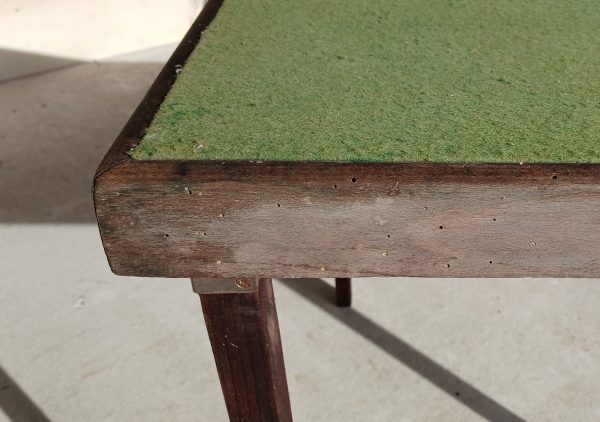 Table de bridge vintage Meblutil a restaurer n°11993