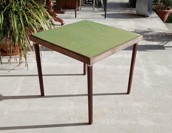 Table de bridge vintage Meblutil a restaurer n°11993