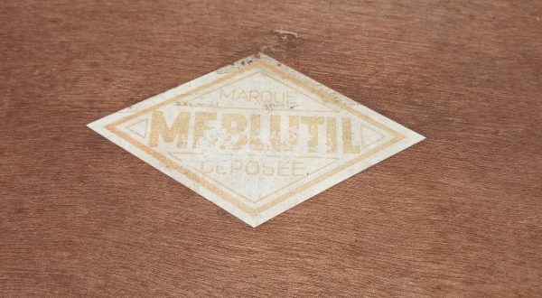 Table de bridge vintage Meblutil a restaurer n°11993