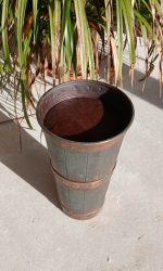 Ancien porte parapluies en cuivre n°11989