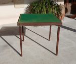 Table de bridge vintage Meblutil a restaurer n°11995