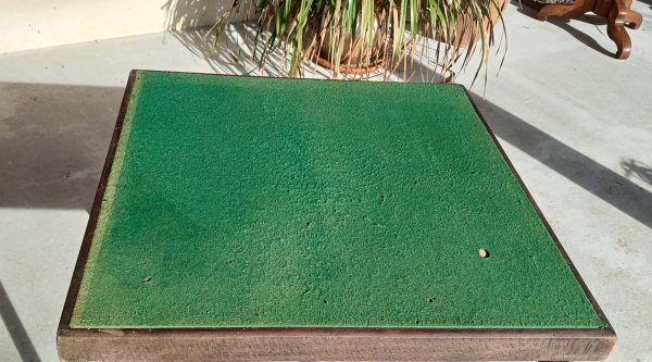 Table de bridge vintage Meblutil a restaurer n°11995