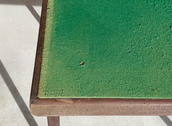 Table de bridge vintage Meblutil a restaurer n°11995