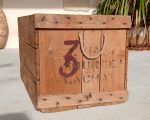 Ancienne grande caisse en bois n°11992