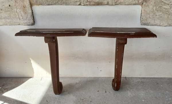 Ancienne paire de consoles n°12001