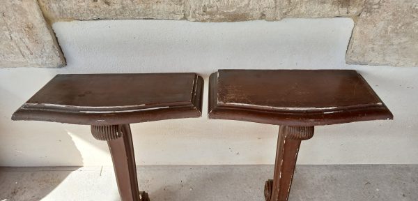 Ancienne paire de consoles n°12001