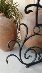 Ancienne grille de séparation en fer forgé n°12002