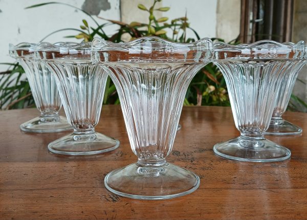 Lot de 6 coupes a glace n°12015