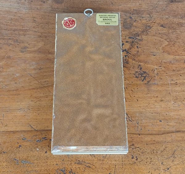 Cadre religieux en bronze / Vierge / n°12024