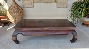 Table basse Opium en bois exotique n°12037