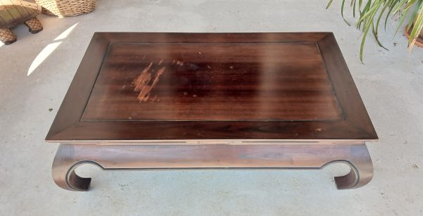 Table basse Opium en bois exotique n°12037