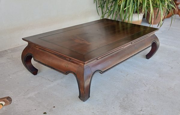 Table basse Opium en bois exotique n°12037