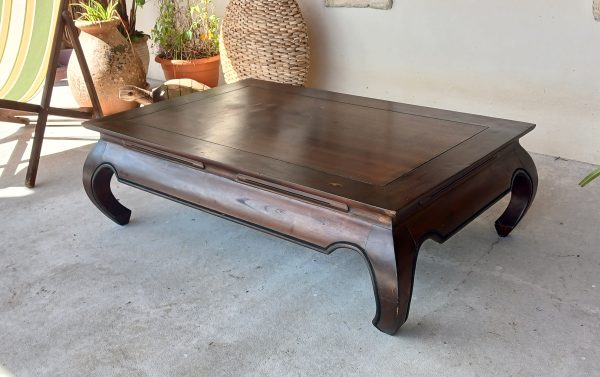 Table basse Opium en bois exotique n°12037