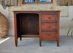 Bureau vintage en pin n°12038