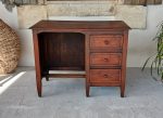 Bureau vintage en pin n°12038