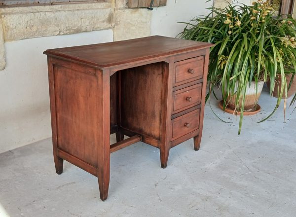Bureau vintage en pin n°12038