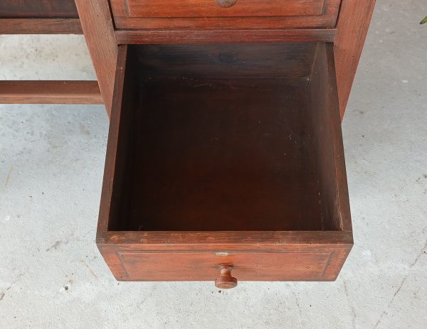 Bureau vintage en pin n°12038