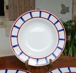 Lot de 3 anciennes assiettes Basque n°12074