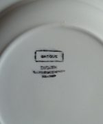 Lot de 3 anciennes assiettes Basque n°12074