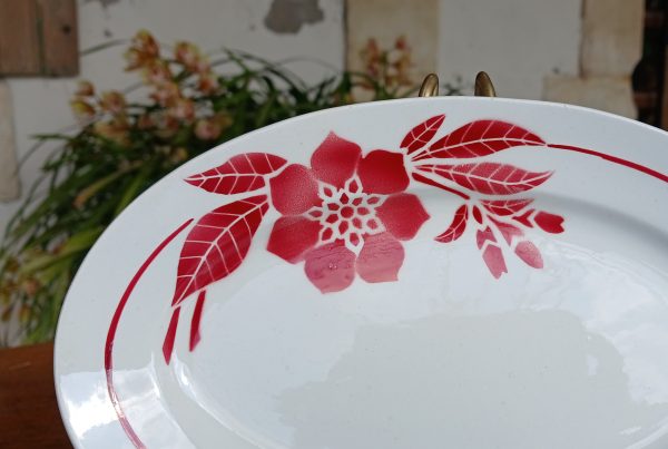 Ravier vintage en faïence de Pexonne n°12078