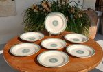 Lot de 7 anciennes assiettes Creil et Montereau Anglais n°12083