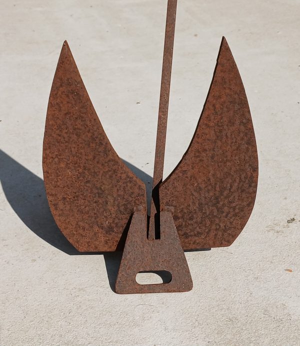 Ancienne ancre de bateau 13kg n°12086