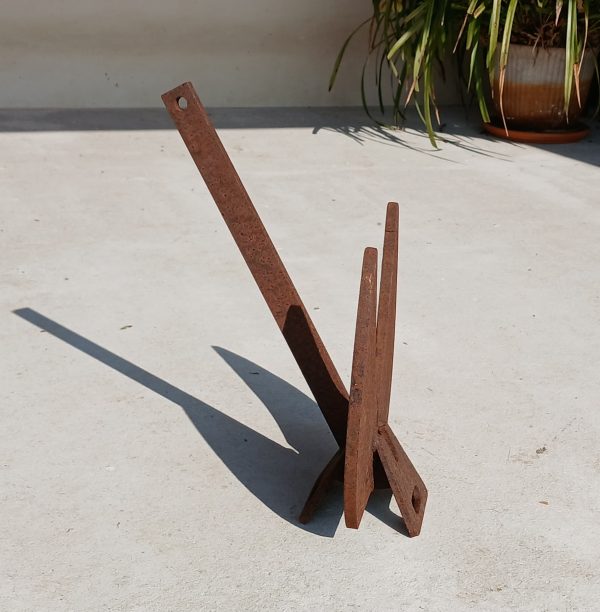 Ancienne ancre de bateau 13kg n°12086