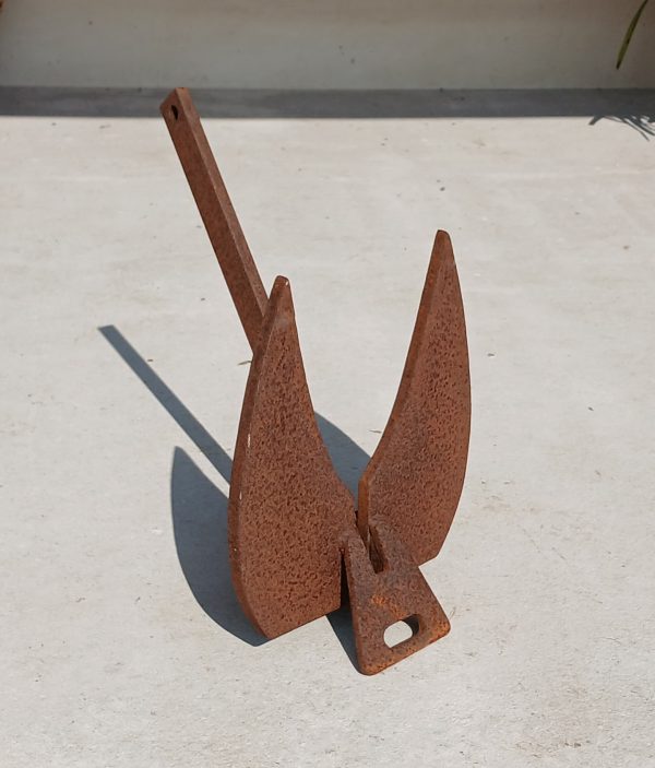 Ancienne ancre de bateau 13kg n°12086