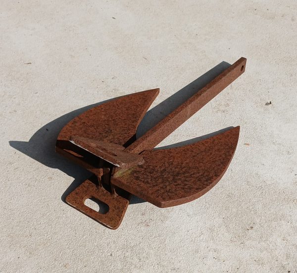 Ancienne ancre de bateau 13kg n°12086