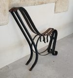Anciens pieds de banc en fer forgé n°12095
