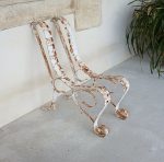Anciens pieds de banc en fer forgé n°12096