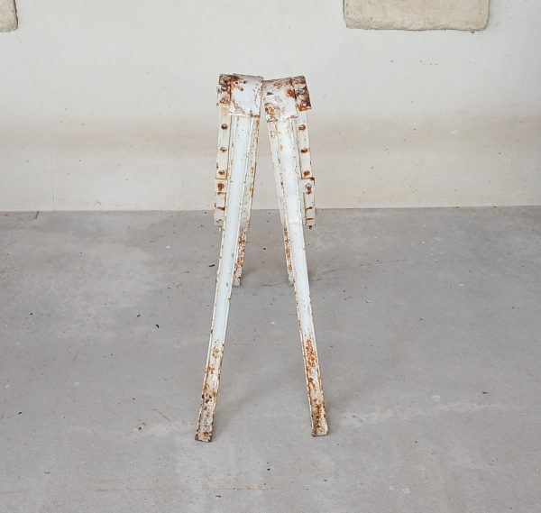 Anciens pieds de banc en fer forgé n°12096