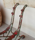 Anciens pieds de banc en fonte n°12098