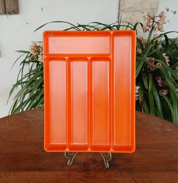 Range couverts vintage / Orange / n°12103