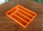 Range couverts vintage / Orange / n°12103