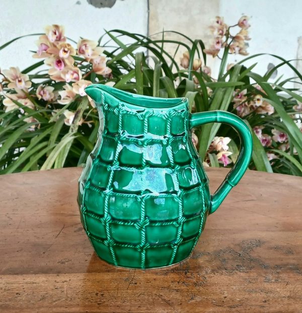 Pichet vintage en barbotine St Clément n°12113